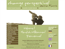 Tablet Screenshot of change-perspective.com